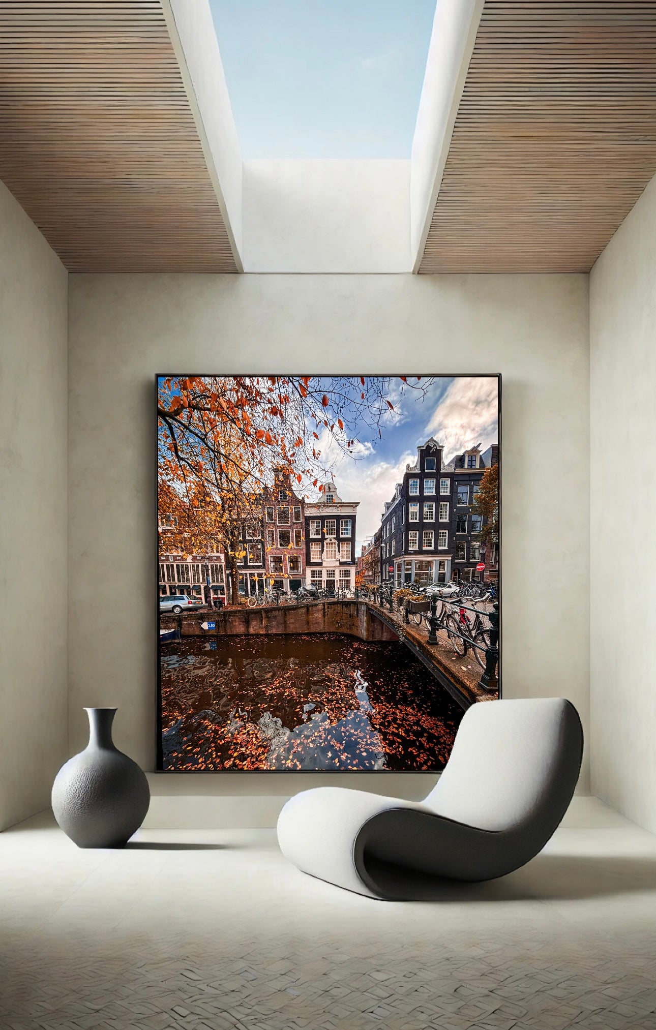 Amsterdam canals autumn