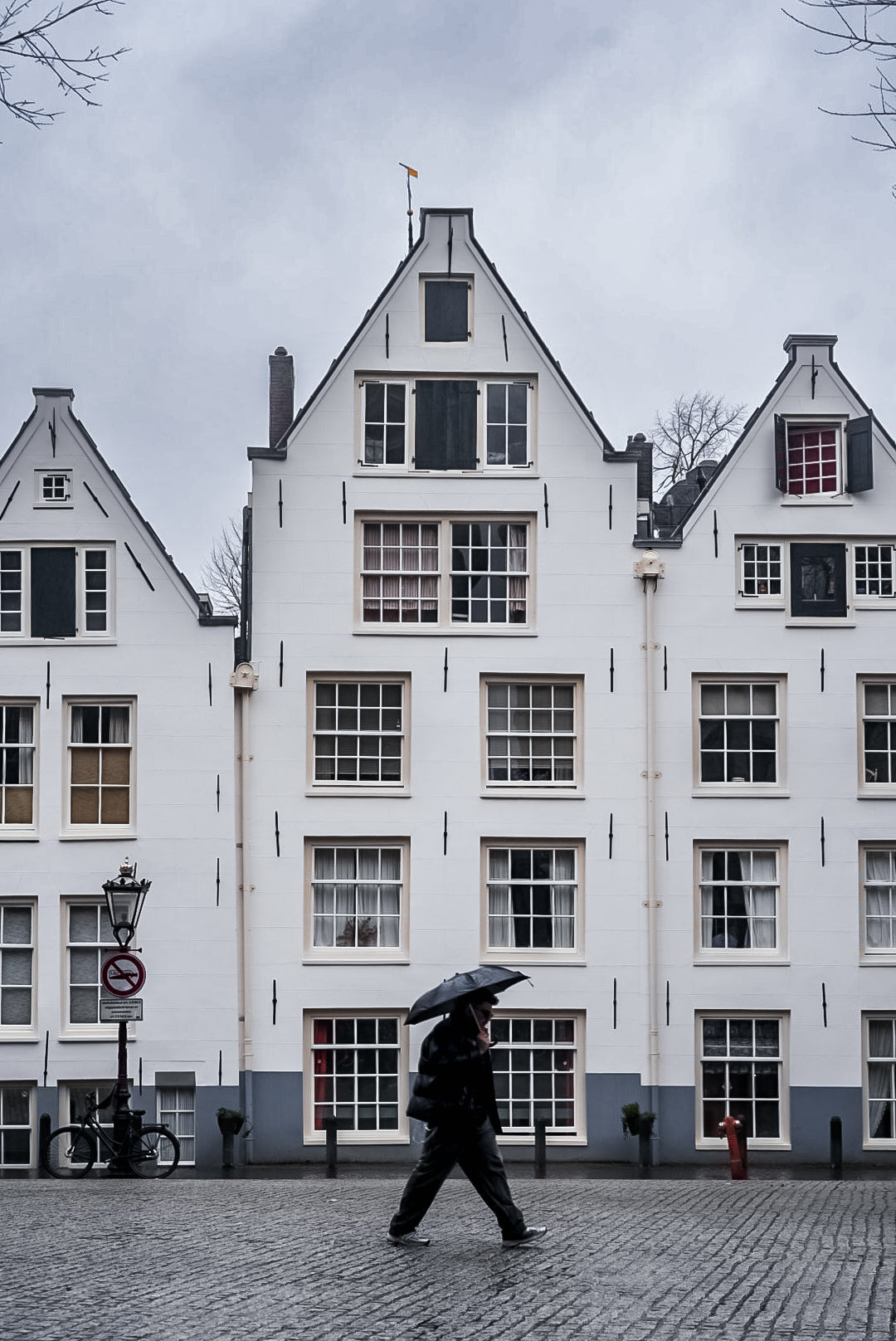 Amsterdam rainy day