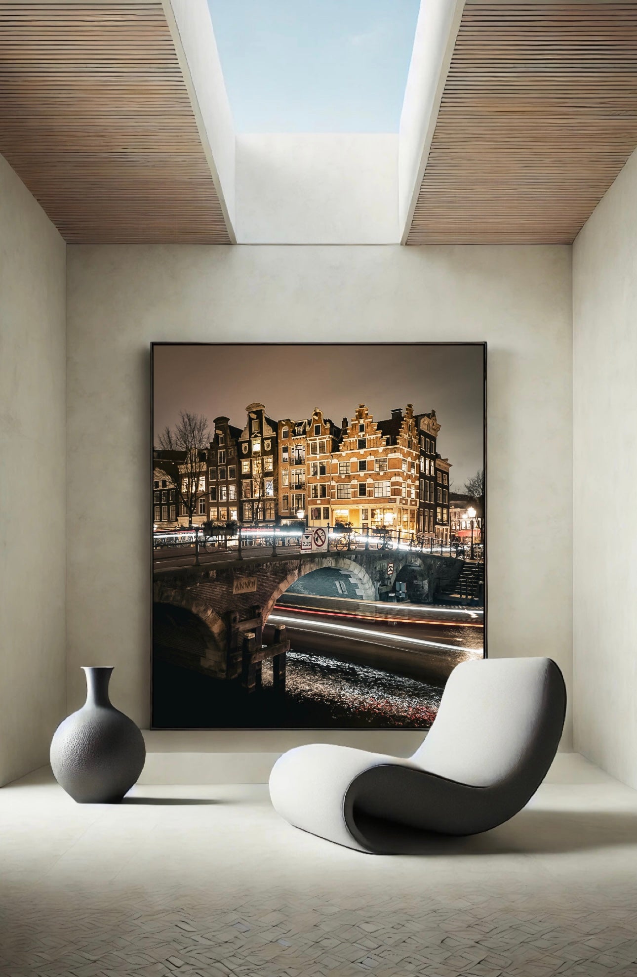 Amsterdam Brouwersgracht night