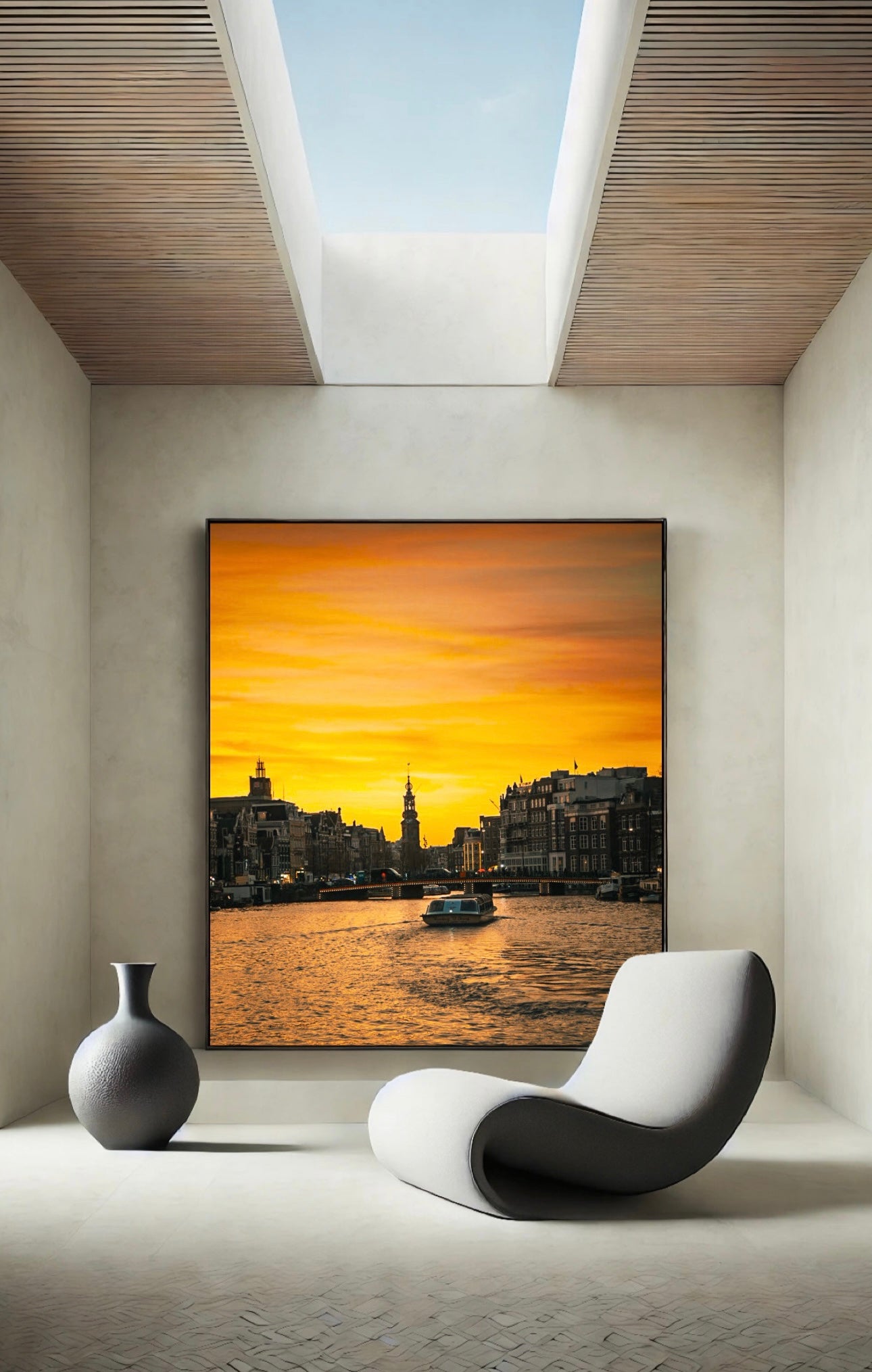 Amsterdam Amstel sunset