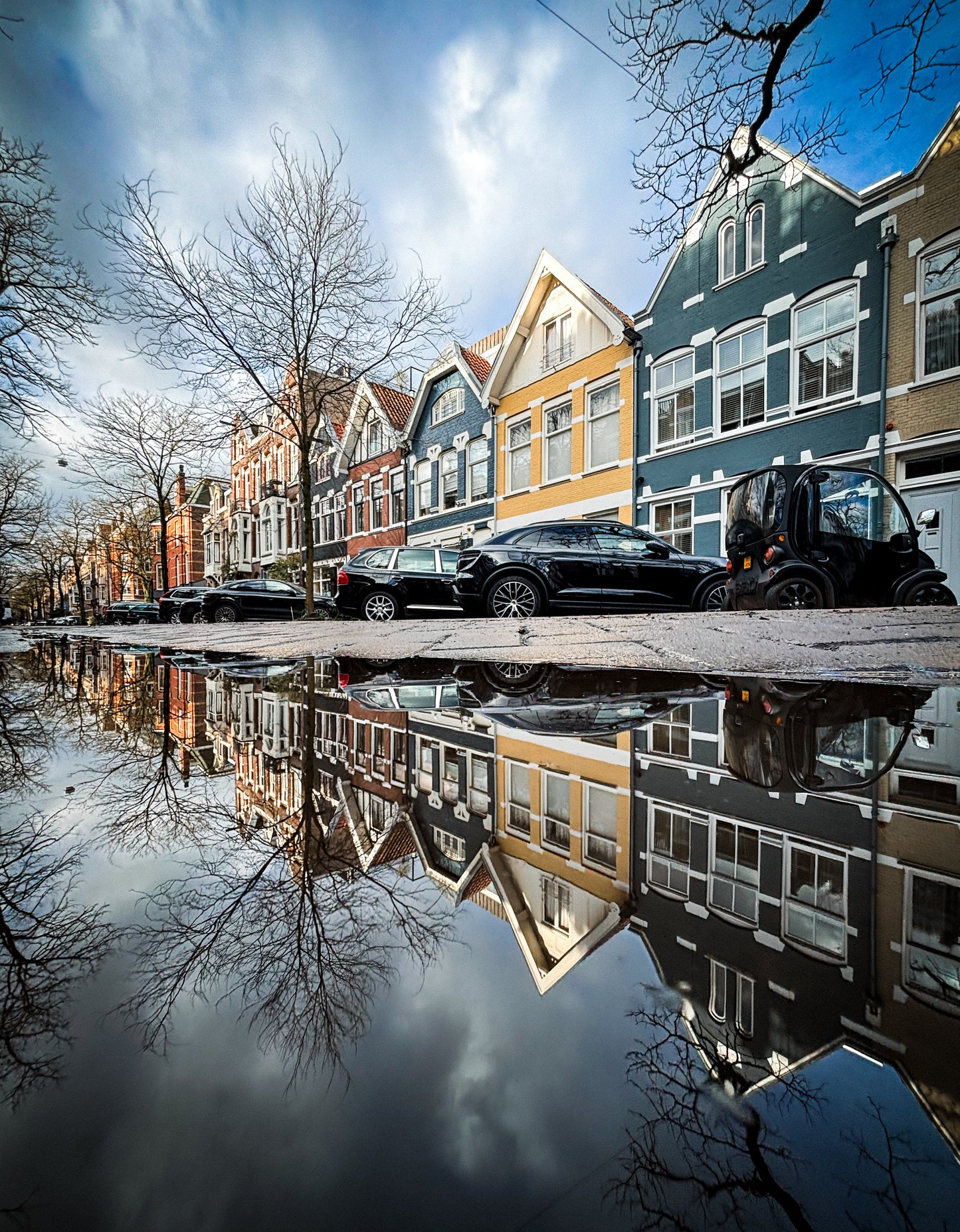 Amsterdam Breestraat reflection
