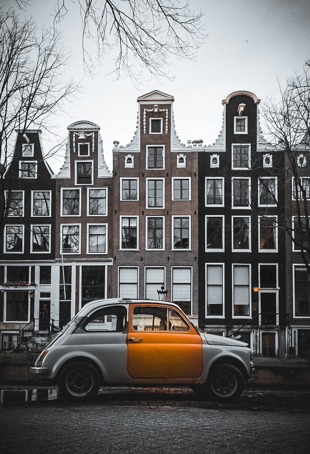 Amsterdam canal houses