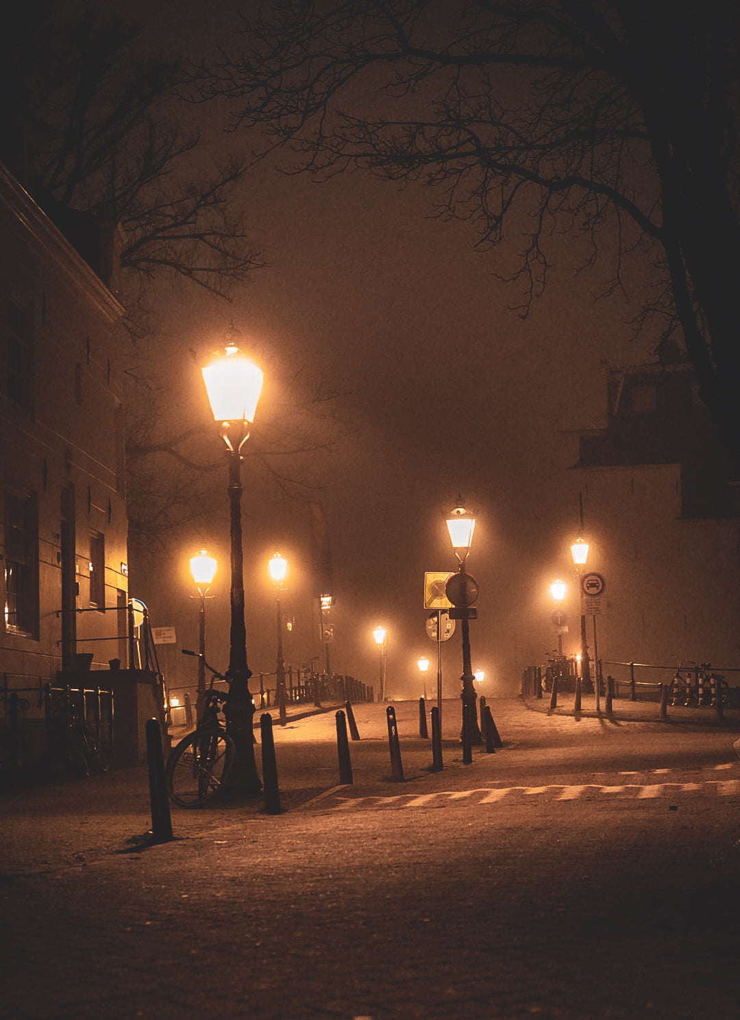Amsterdam mist lanterns