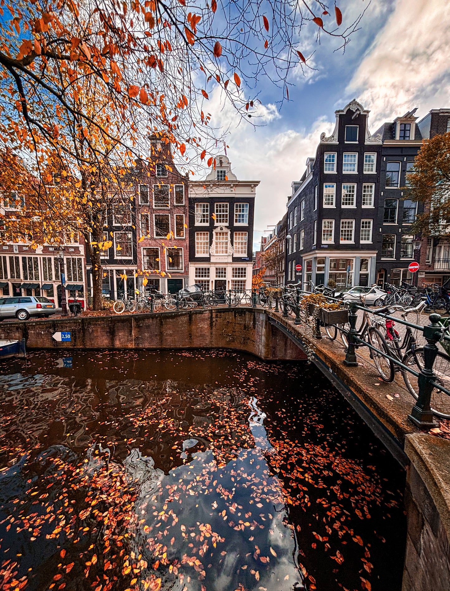 Amsterdam canals autumn