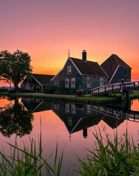 Zaanse Schans sunrise