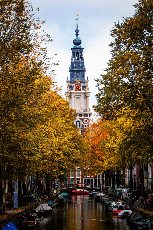 Amsterdam Zuiderkerk autumn